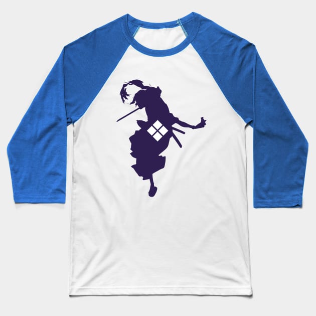 Samurai Champloo's Jin Baseball T-Shirt by HardTiny